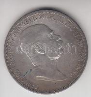 Ausztria 1908. 5K Ag "Jubileum" T:3 Austria 1908. 5 Corona Ag "Jubilee" C:F