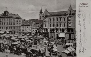 Zagreb, Jelacic square (fl)