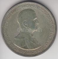 1930. 5P Ag "Horthy-jobbra" T:3