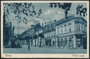 Kőszeg - 2 db jó minőségű, érdekes városképes lap