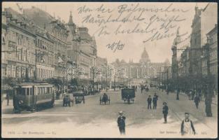 Praha, Wenzelsplatz / Vaclav square