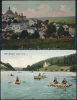 2 db német városképes lap / 2 German postcards