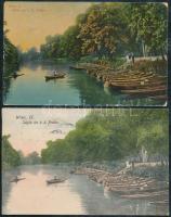 Vienna - 6 db régi, bécsi képeslap