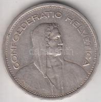 Svájc 1954B 5Fr Ag T:2-
Switzerland 1954B 5 Francs Ag C:VF