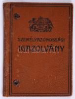 1933 Budapest fényképes személyazonossági igazolvány