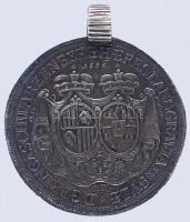 Német Államok / Schwarzenberg 1696. Tallér Ag Ferdinánd és Mária Anna házasságának emlékére (30.4g) ...