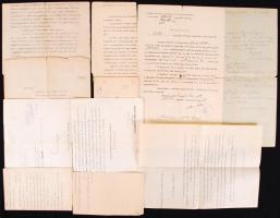 1920-21 MÁV dolgozó Tanácsköztársaság alatti tevékenységéért történő felelősségrevonás dokumentumai