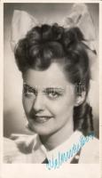 cca 1940 MKelemen Éva aláírt színész fotó