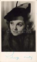 cca 1940 Rácz Vali aláírt színész fotó