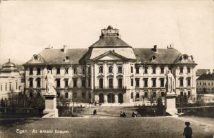 Eger az érseki liceum fotólap