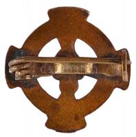 DN "Adveniat regnum tuum" zománcozott vallási jelvény T:2