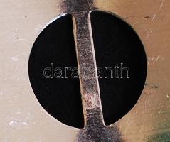 Modern ezüst (Ag.) fülbevaló, nettó:2,5 g