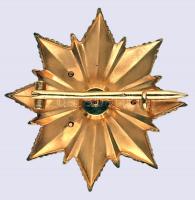 1976. "A Magyar Népköztársaság Zászlórendje" aranyozott tombak kitüntetés eredeti adományo...