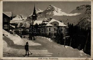 Arosa, skiing boy (b)