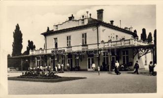 1950-es évek Balatonföldvár vasútállomás