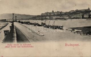 Budapest I. Budai alsó rakpart (fa)