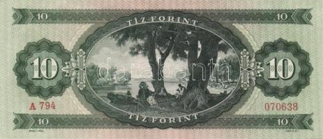 1949. 10Ft (2x) egymás utáni sorszámmal T:I