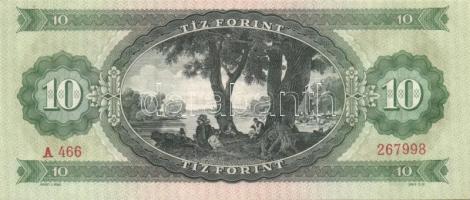 1949. 10Ft + 1962. 10Ft (2x) egymás utáni sorszámmal T:I