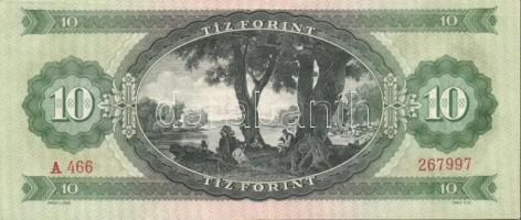1949. 10Ft + 1962. 10Ft (2x) egymás utáni sorszámmal T:I