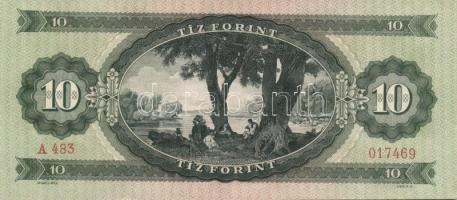 1949. 10Ft + 1962. 10Ft (2x) egymás utáni sorszámmal T:I