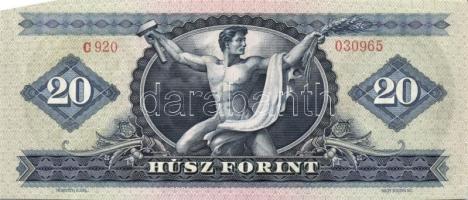 1962. 10Ft (2x) egymás utáni sorszámmal + 1969. 20Ft (2x) egymás utáni sorszámmal T:I