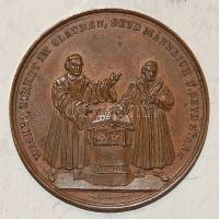 D.Reich cca.1830."konfirmációs" bronz érem T:2