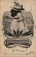 Unschuld, Art Nouveau (EK)