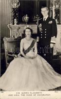 englische Königin Elisabeth foto AK