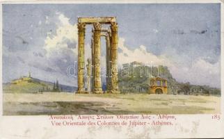 Athens Jupiter columns