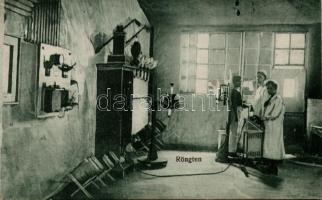 Besztercebánya, Országos Hadigondozó Hivatal különleges gyógyintézete, röntgenszoba / military hospital, X-ray room interior