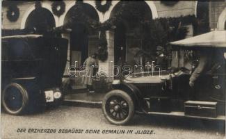 Franz Ferdinand visits her wife in Ilidza