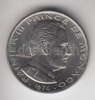 Monaco 1974. 1/2Fr III. Rainer T:1- Monaco 1974. 1/2 Franc Rainer III C:AU