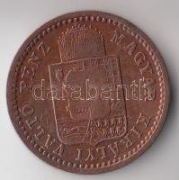 1891KB 1Kr "Fiumei címer" T:2-