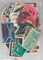 165 db német levélzáró és reklámbélyeg