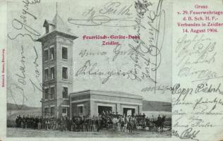 1904 Brtníky, Zeidler; fire station, 'Feuerwehrtag'