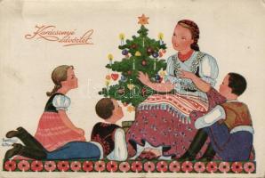 Christmas, hungarian folklore s: Szilágyi G. Ilona (fa)