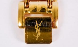 Yves-Saint-Laurent aranyszámlapos női karóra. Szép állapotban / 
Yves-Saint-Laurent ladies watch wit...