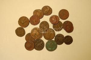 Róma/Császárság 19 db kisbronz többnyire 2/3 tartásfokban!