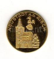 BRD modern zseton "Neustadt" arany 4,04g T:PP