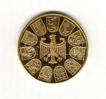 BRD modern zseton "Neustadt" arany 4,04g T:PP