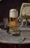 Bierstilleben series No. 431., Raphael Tuck Oilette s: Hildebrandt