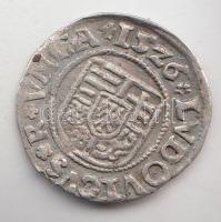 1520K-A Denár Ag "II. Lajos"  T:2,2-
Huszár 841.,Unger I.: 673.n