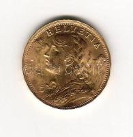 Svájc 1947B 20Fr "Vreneli" arany 6,452g T:1/2