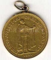 1894. 10K arany 3,3875g T:2 füllel