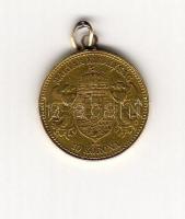 1894. 10K arany 3,3875g T:2 füllel