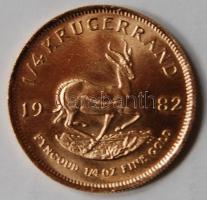 Dél-Afrika 1982. 1/4Krügerrand arany 8,48g T:1