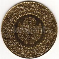 Törökország 1987. 250K "Atatürk" arany 17,54g T:2+ pici ph