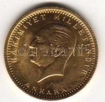 Törökország 1960. 100K "Atatürk" arany 7,216g T:1