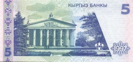 Kirgizisztán 1997. 5S T:I
Kyrgyzstan 1997. 5 Som C:UNC