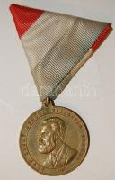 1879. "Székesfehérvári kiállítás-Gr. Zichy Jenő" bronz emlékérem szalaggal T:2 R!